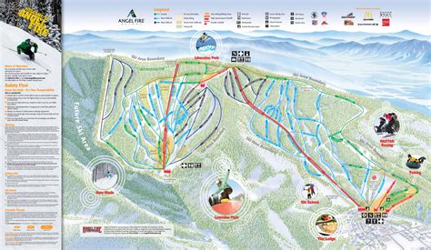 map of angel fire ski resort - bridealyson