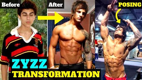 Zyzz Transformation Timeline