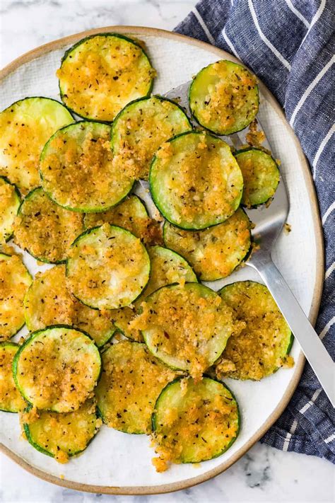 Crispy Baked Zucchini Recipe (Easy and Cheesy!) - (VIDEO!!)