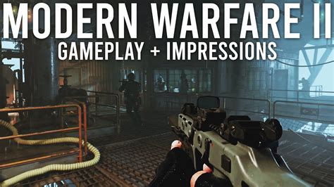 Modern Warfare 2 Gameplay and Impressions - YouTube