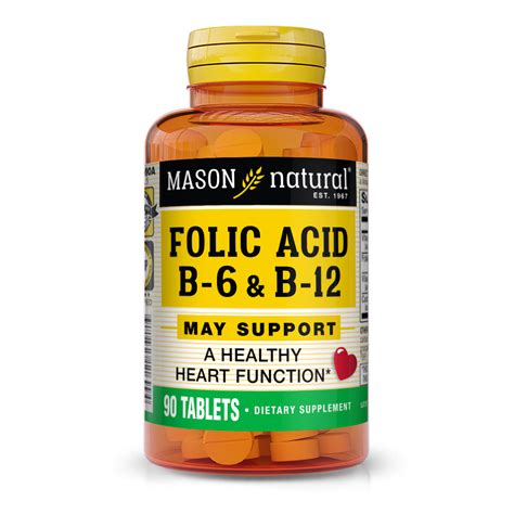 Folic Acid with Vitamin B6 & B12 - Nutrients Best