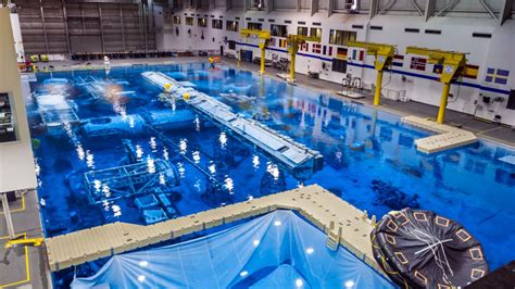 Swimming with spacemen: training for spacewalks at NASA’s giant pool ...