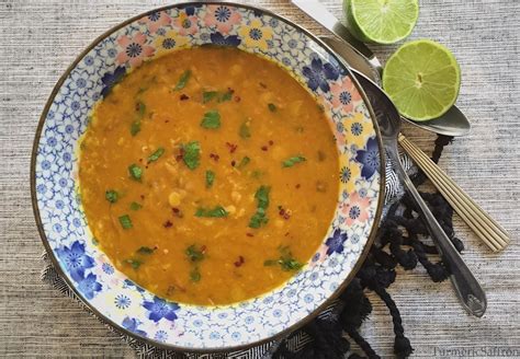 Turmeric & Saffron: Dal Adas-Southern Iranian-Style Red Lentil Soup ...