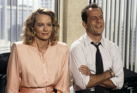 Cybill Shepherd and Bruce Willis, Moonlighting. | Bruce willis, Cybill ...