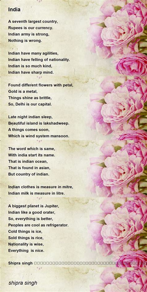 India - India Poem by Shipra singh (ships)