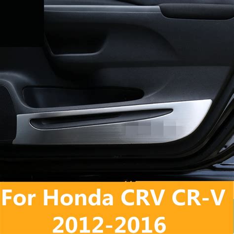 For Honda CRV CR V 2012 2016 Stainless Steel Car Styling Protector Side ...