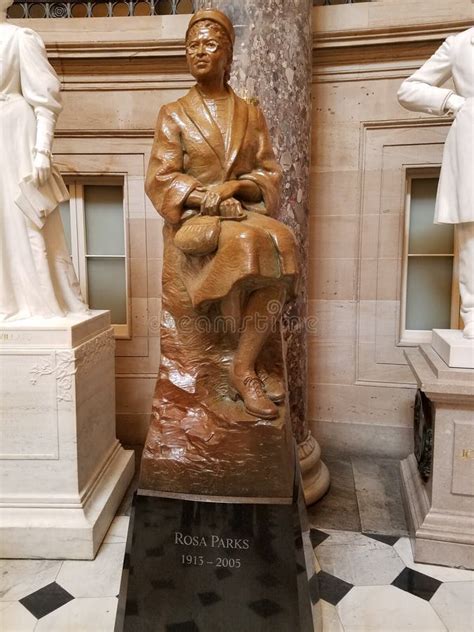 Rosa Parks Statue in the US Capital Rotunda Editorial Photo - Image of ...