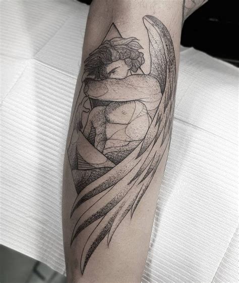 A N G E L J A V I E R en Instagram: “El Ángel caído. Tatuaje realizado ...