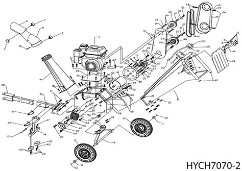 wood chipper parts diagram - HaneinNasma