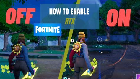 How to enable RTX in Fortnite! [ray tracing] - YouTube