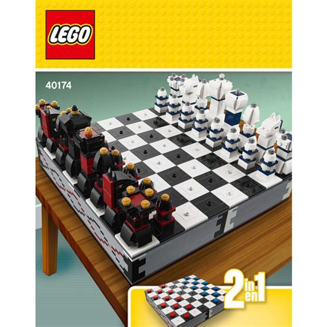 LEGO Iconic Chess Set 40174 Instructions | Brick Owl - LEGO Marketplace