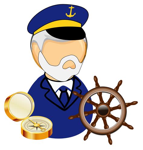 Transparent Riddles Clipart Captain In Ship Clipart Png Download ...