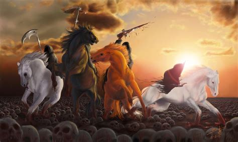 ArtStation - Four Horsemen of the Apocalypse