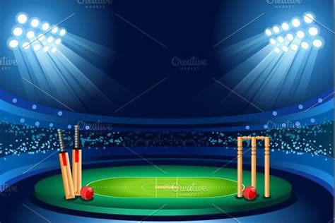 Cricket stadium vector background | Cricket poster, Cricket wallpapers ...