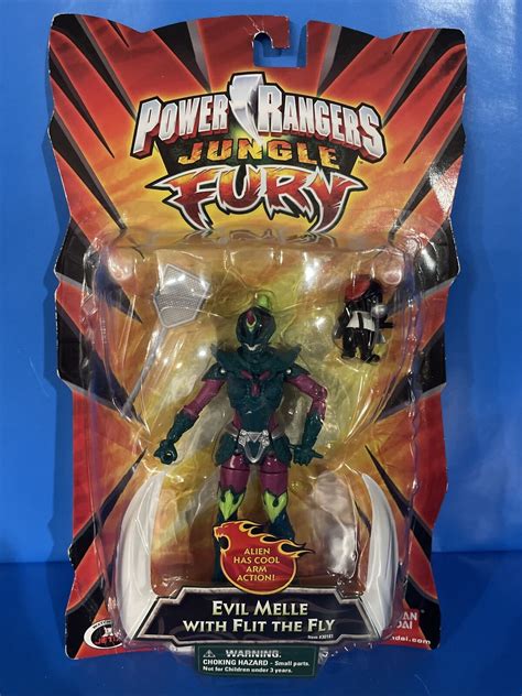 Power Rangers Jungle Fury Evil Melle With Flit The Fly | eBay