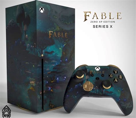 Xbox Series X Fan Art Illustrates a Charming Fable Design