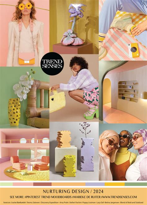 NURTURING DESIGN // 2024 – Trendsenses - Moodboard - Trend - Mood ...