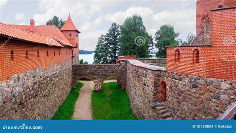 Inside In The Trakai Castle Stock Images - Image: 10730824