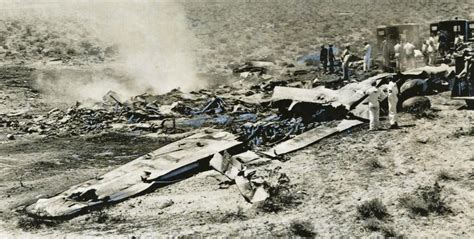 Crash of a Douglas DC-7 near Las Vegas: 47 killed | Bureau of Aircraft ...