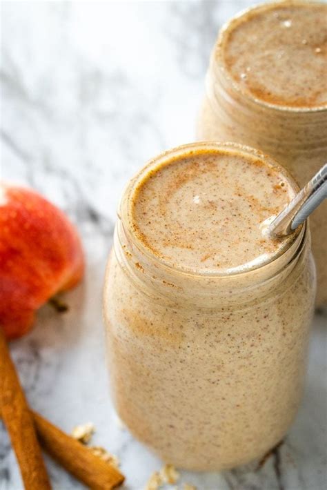 Apple Cinnamon Smoothie (High Protein!) - The Recipe Well