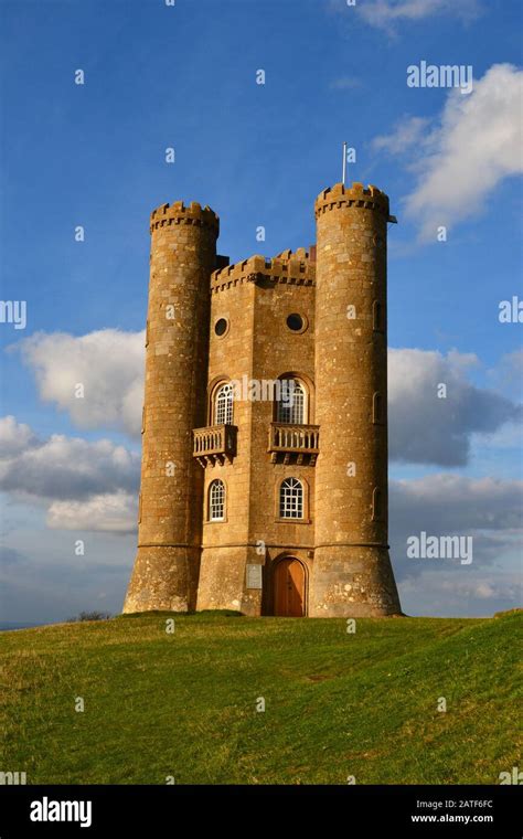 Broadway Tower, Broadway, Worcestershire, England, UK. Cotswolds Stock ...