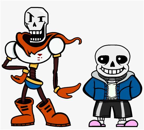 Papyrus And Sans Finally Reunited In Undertale Png - Papyrus Undertale ...