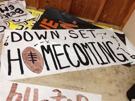 #cheersigns #cheerleading #homecoming #paint | School spirit posters ...