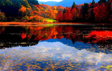 Autumn Reflection Lake Wallpapers - Wallpaper Cave