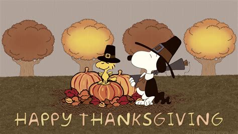 Thanksgiving Snoopy Wallpapers - Wallpaper Cave