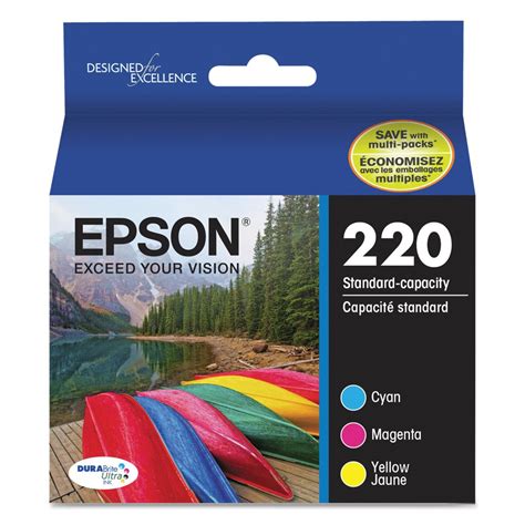 Epson 220 DURABrite Color Multi-Pack Ink Cartridges - Walmart.com ...