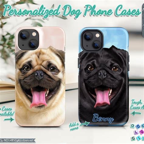 Pug Phone - Etsy