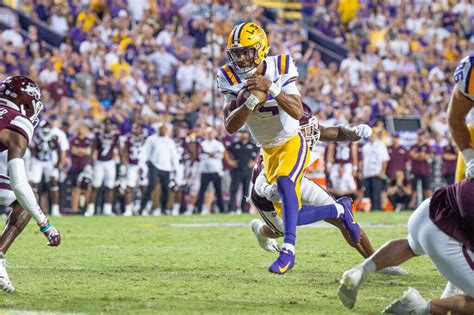 For LSU QB Jayden Daniels, it’s about progressing as a passer while ...