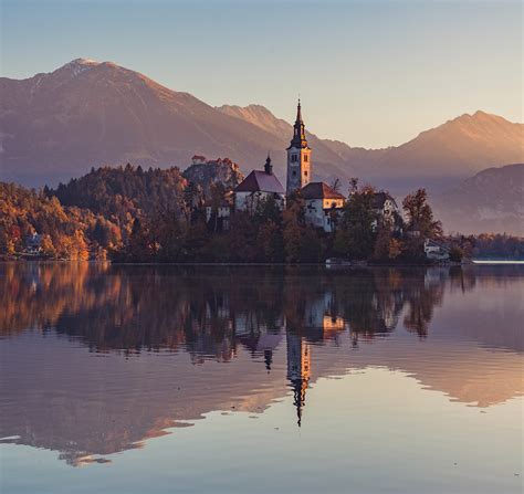 Dreamy Pixel | Lake Bled at Sunrise - Dreamy Pixel