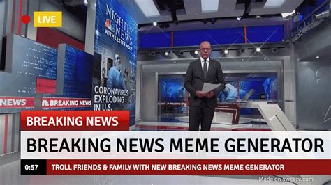 Breaking News Meme Generator