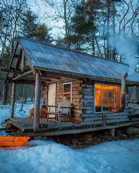 The Two Dog Hut at the Hidden Valley Nature Center, #Jefferson, Maine ...