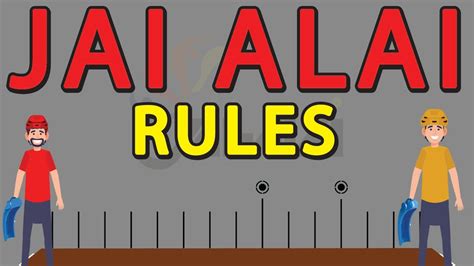 Rules of Jai Alai EXPLAINED : How to Play Jai Alai : JAI ALAI - YouTube