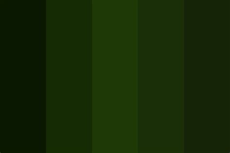 Toxic in Green Color Palette