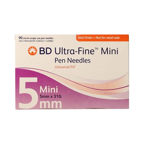 BD Ultra-Fine Mini Pen Needles | Low Price | ADW Diabetes