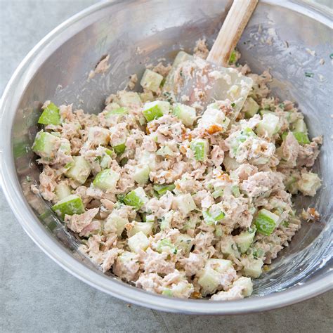 Tuna Salad with Apples, Walnuts, and Tarragon