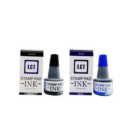 LCT Stamp pad Ink Black | OfficeWorks.ph