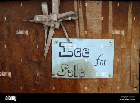 Ice for Sale, Cebu, Philippines Stock Photo - Alamy