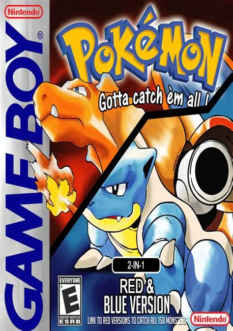 Pokemon Red and Blue ROM Download - GameBoy Advance(GBA)