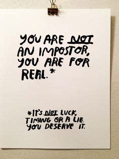 QUOTES Imposter Syndrome