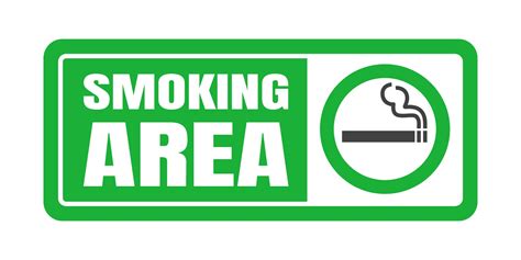 Smoking Area Sign Vector Art, Icons, and Graphics for Free Download