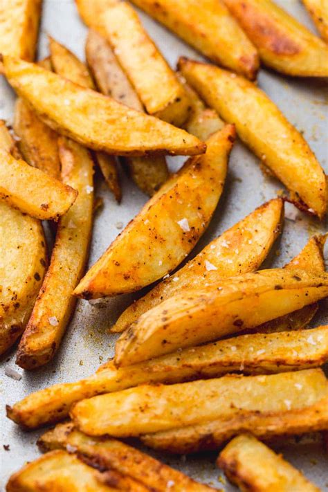 Best Crispy Baked French Fries Recipe - Little Sunny Kitchen