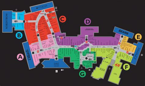 Boca Town Center Mall Map