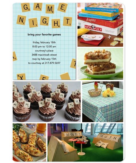 Family Game Night | Board Game Theme Party Planning, Ideas & Supplies ...