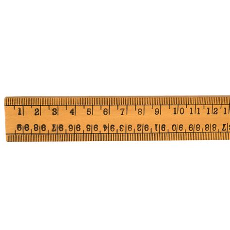 RVFM Wooden Metre Stick Ruler (Single) | Rapid Online