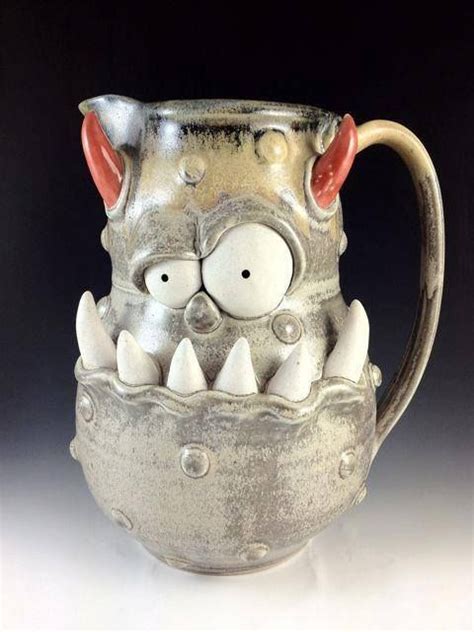 Fun mug. | Pottery, Ceramic pottery, Ceramic monsters