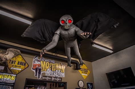 The Mothman Museum, A Creepy Cryptid Road Trip Just Outside of Ohio in ...